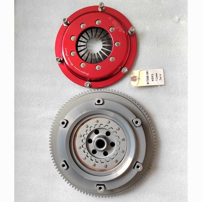 Kit d'embrayage de voiture à double disque en acier 4140, kits d'embrayage de course Mitsubishi 4G93, disque de friction de 185 mm