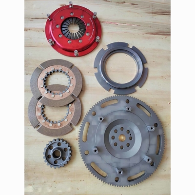 7.25-calowy zestaw sprzęgła dwutarczowego Performance 4140 Steel K20A K24 Honda Civic Zestawy sprzęgła