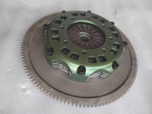 Υψηλής απόδοσης Τριπλή Πλάκα 4140 Steel Racing Συμπλέκτης κιτ ταιριάζει 185mm Subaru EJ20 EJ25