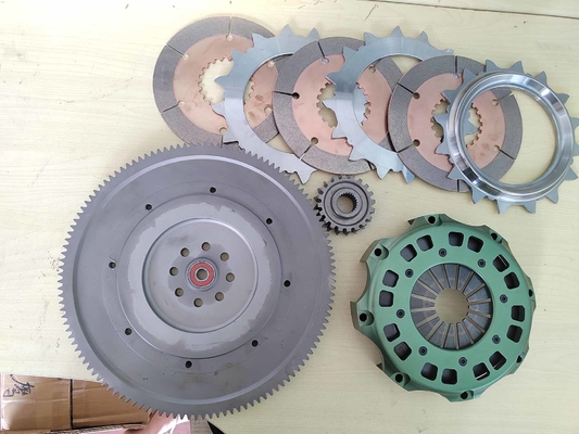 Υψηλής απόδοσης Τριπλή Πλάκα 4140 Steel Racing Συμπλέκτης κιτ ταιριάζει 185mm Subaru EJ20 EJ25