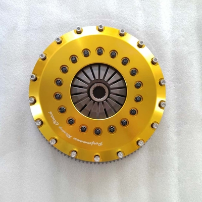 Chromoly Steel 8.5inch Auto Clutch Kit Twin Plate Lancer Racing Clutch Kit