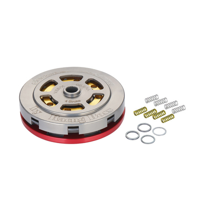 Silver Red Scooter Racing Clutch 138mm Vespa 300  Scooter Clutch Assembly